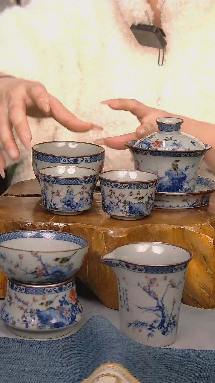 【闪购商品】简装家用款6件套 陶瓷家用茶具系列