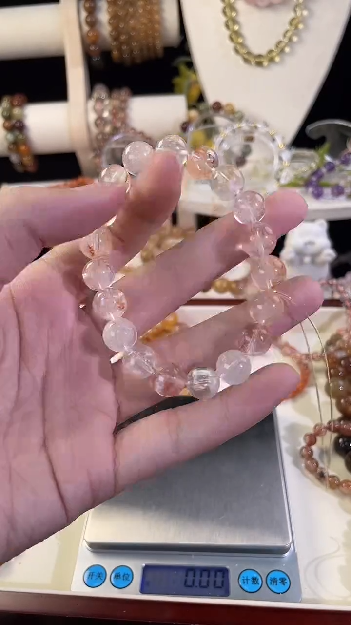 未镶嵌手串水晶闪灵胶花10M