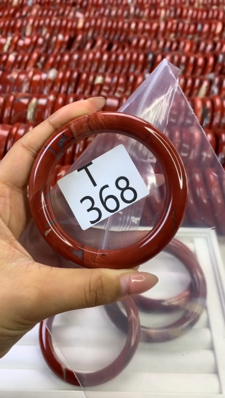 【闪购商品】碧石红碧石手镯未镶嵌368-58