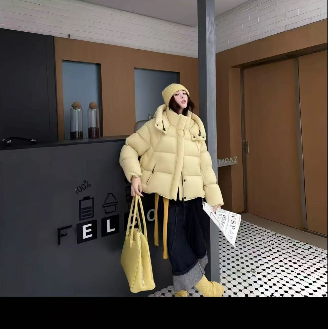 【暮光之城】高蓬松90白鸭绒极寒系列充绒极致保暖时尚款羽绒服