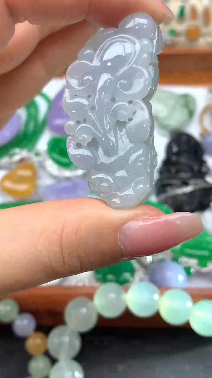 【闪购商品】翡翠颈饰未镶嵌63-天然翡翠