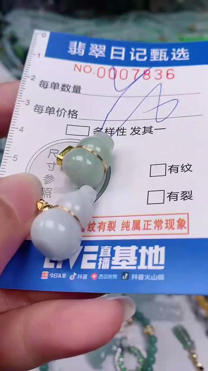 【闪购商品】翡翠颈饰未镶嵌00007836