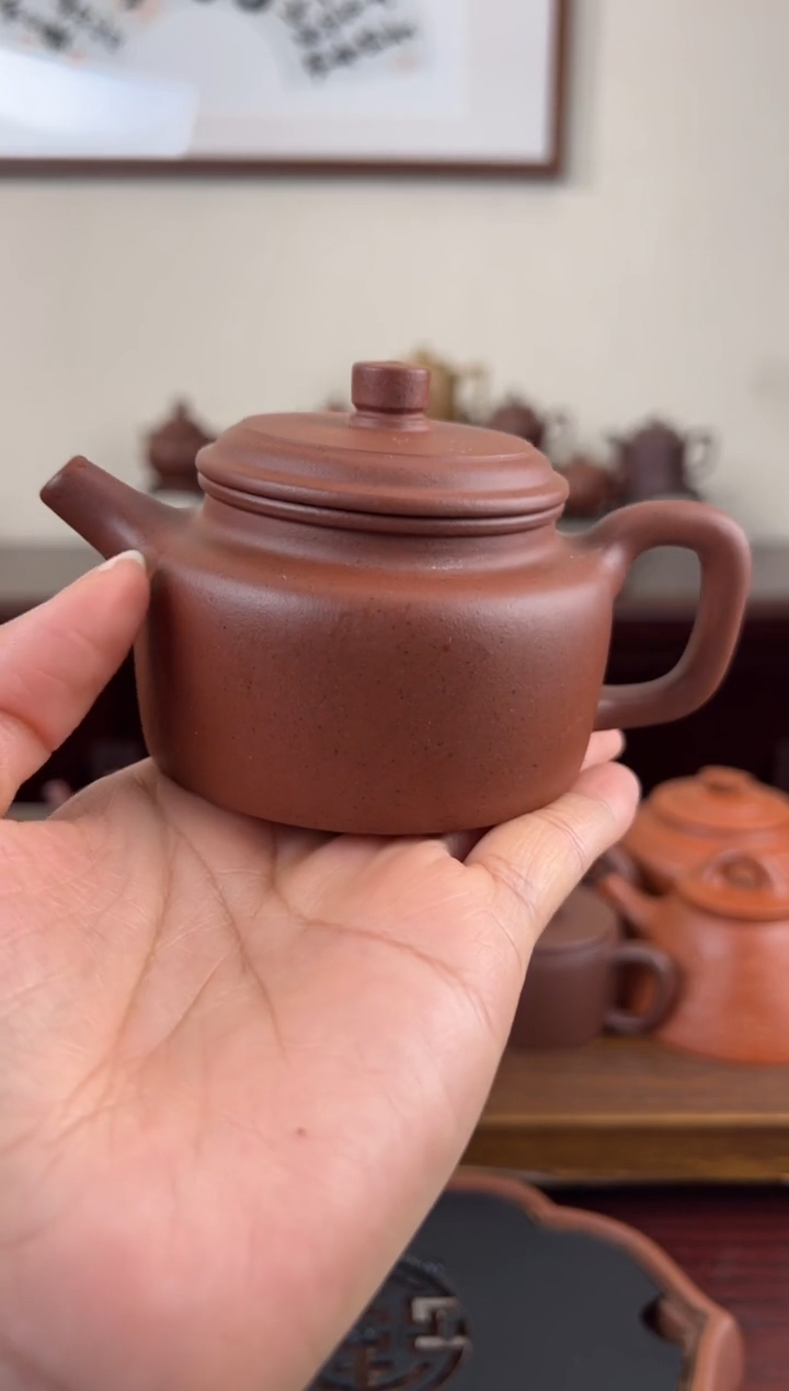 【闪购商品】紫砂茶壶紫泥德钟壶150CC