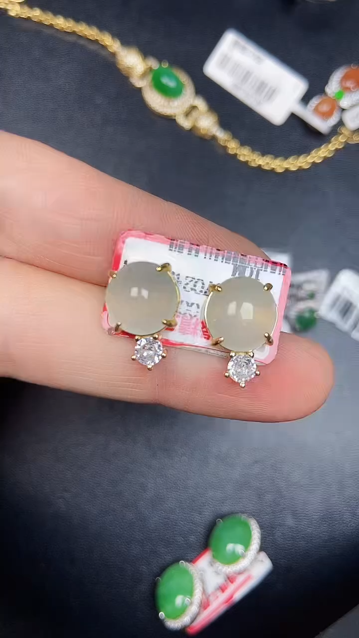 银S925镶嵌戒指翡翠1460