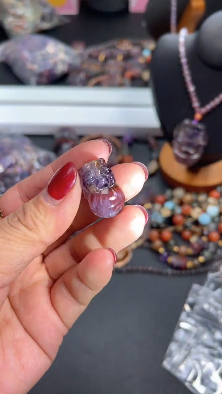 【闪购商品】水晶颈饰未镶嵌【百晶灵儿】天然水晶定制款