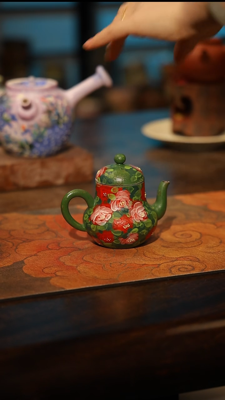 陶瓷景德镇高温釉下彩手工手绘款式