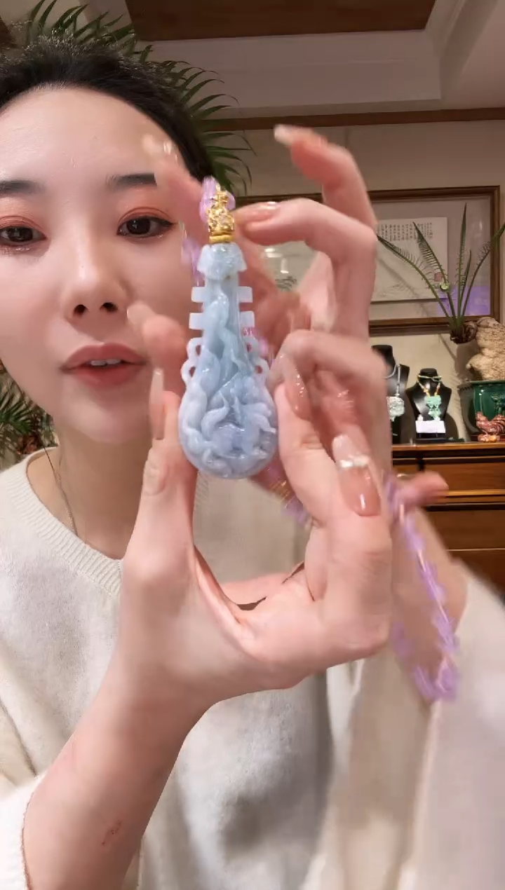 【闪购商品】翡翠颈饰未镶嵌国风