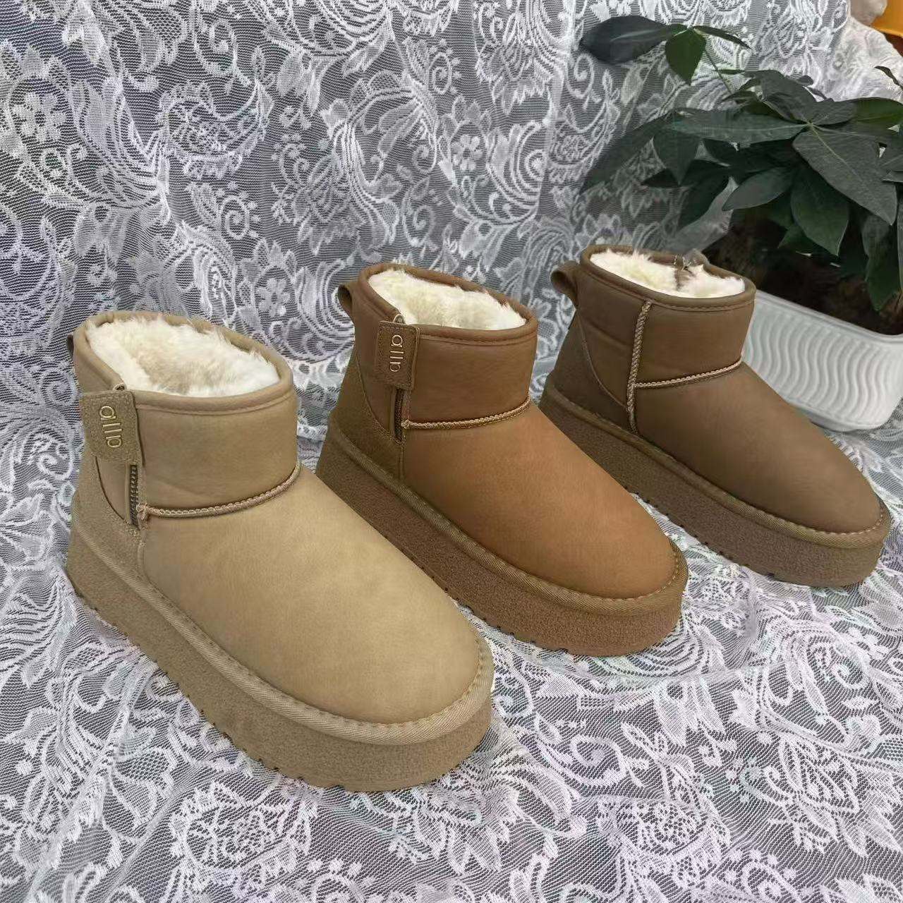 9807香香福利 加绒勃肯鞋 女
