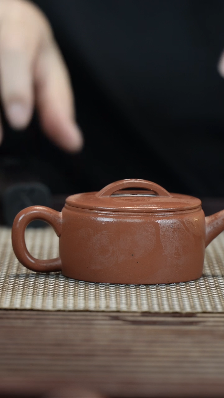 茶壶紫砂青水泥传统汉瓦半手工100CC