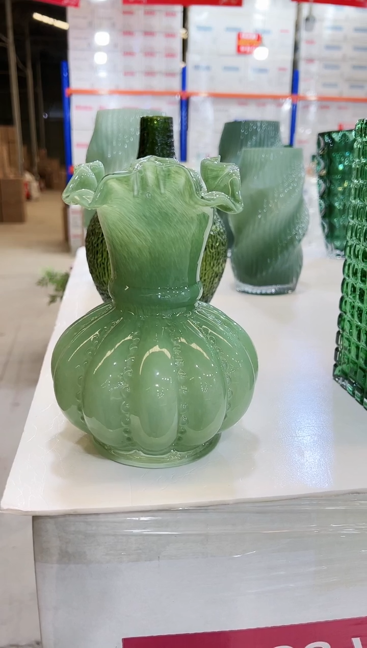 【闪购商品】琉璃绿色南瓜芬顿小号