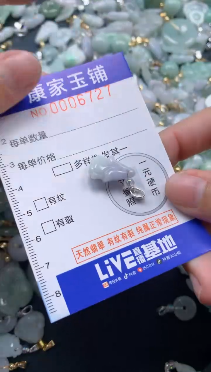 颈饰未镶嵌翡翠6727