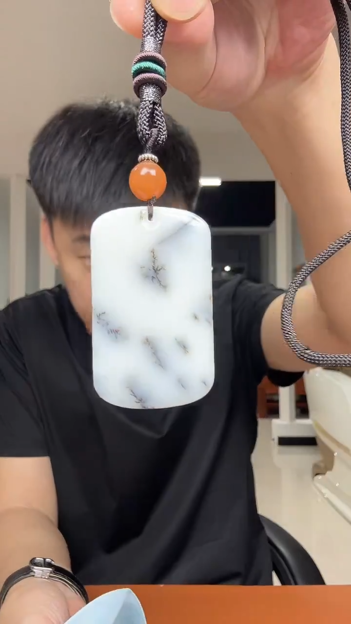 颈饰未镶嵌和田玉暮**风多样性发货一件