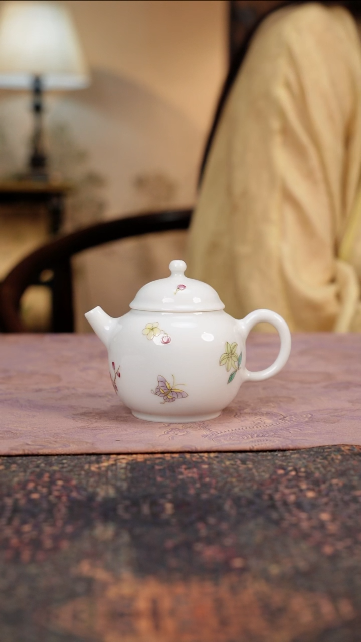 杯景德镇陶瓷杯碗柴烧多人E68