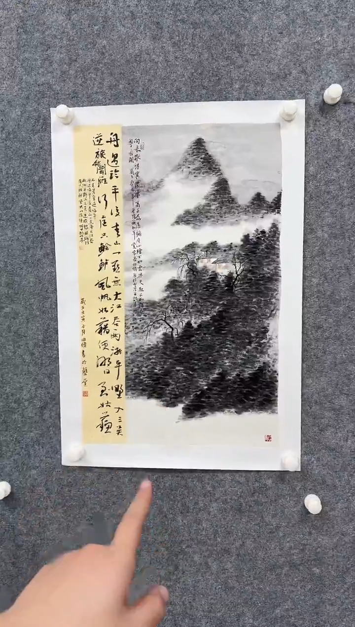 国画DH-HBX老师绘画作品