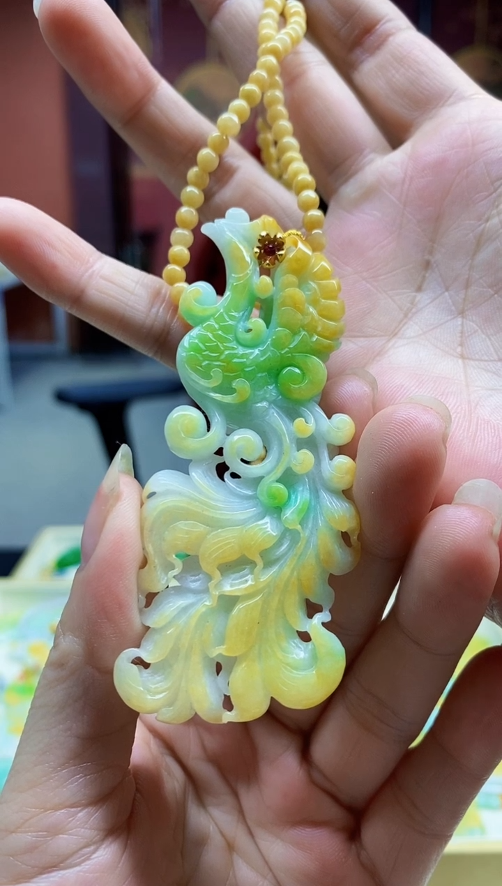 颈饰未镶嵌翡翠翡翠吊坠