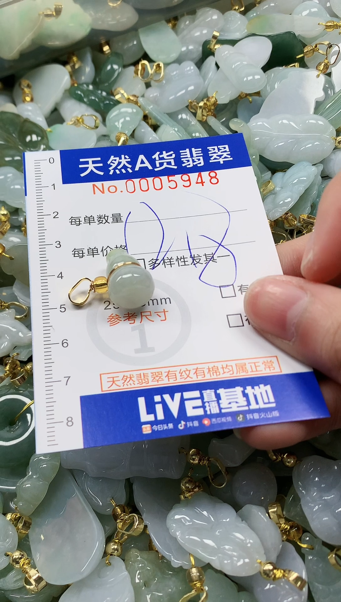 颈饰未镶嵌翡翠纯天然a货翡翠