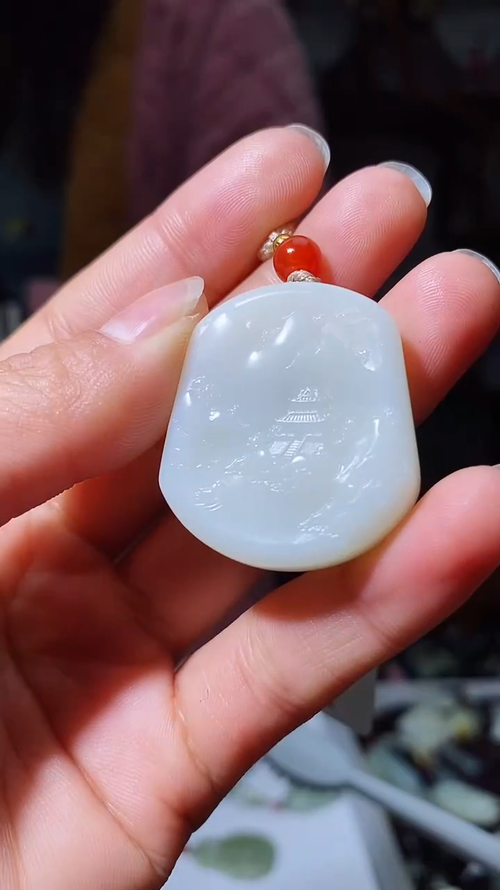 【闪购商品】和田玉挂件未镶嵌1