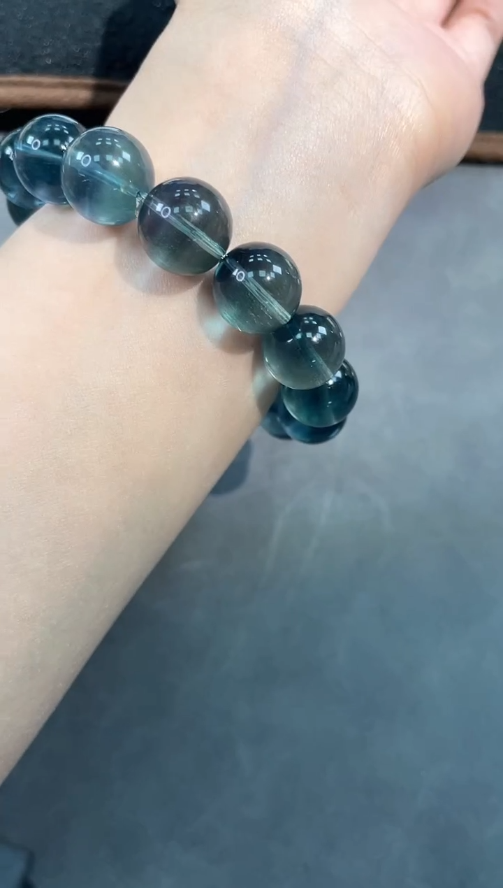 【闪购商品】萤石手链未镶嵌60号萤石单圈14mm