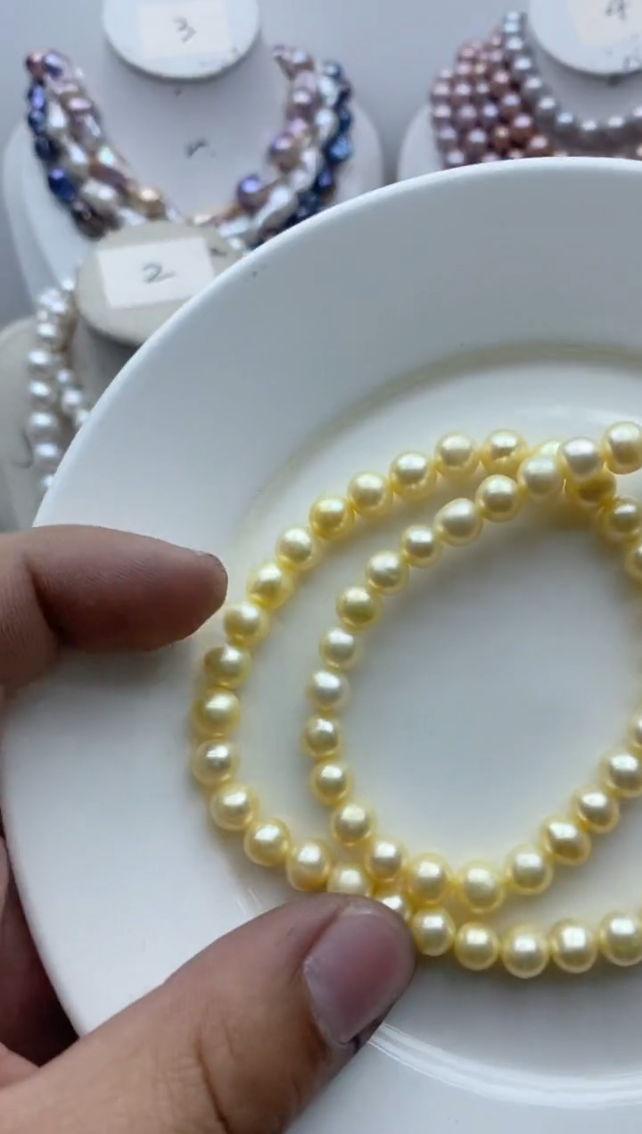 【闪购商品】淡水珍珠颈饰未镶嵌2237