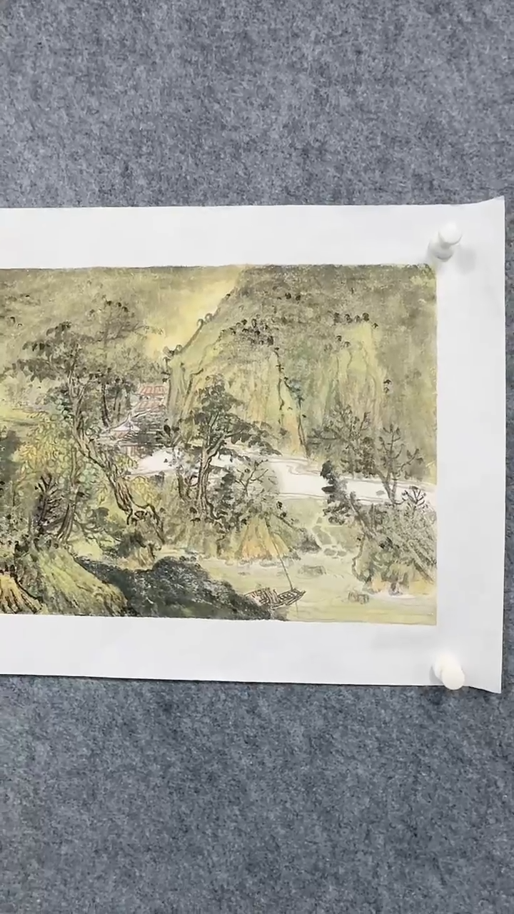 国画秦康胜老师精品国画山水