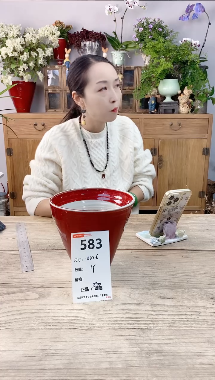 小玩子花盆直播编号583