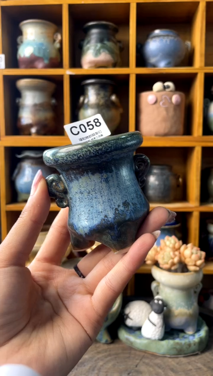 058内口5【多肉花盆多肉盆】