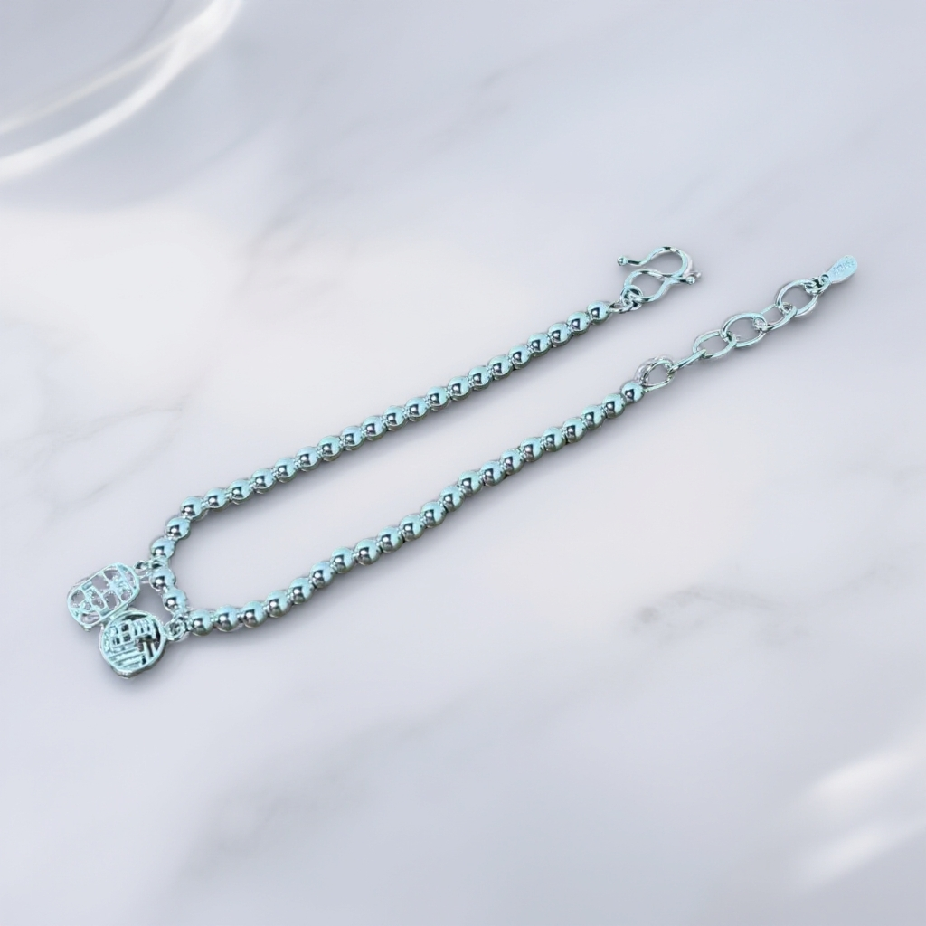 【抓紧处理】过年礼物ins风轻奢女款生肖挂饰 F607 平安福珠珠