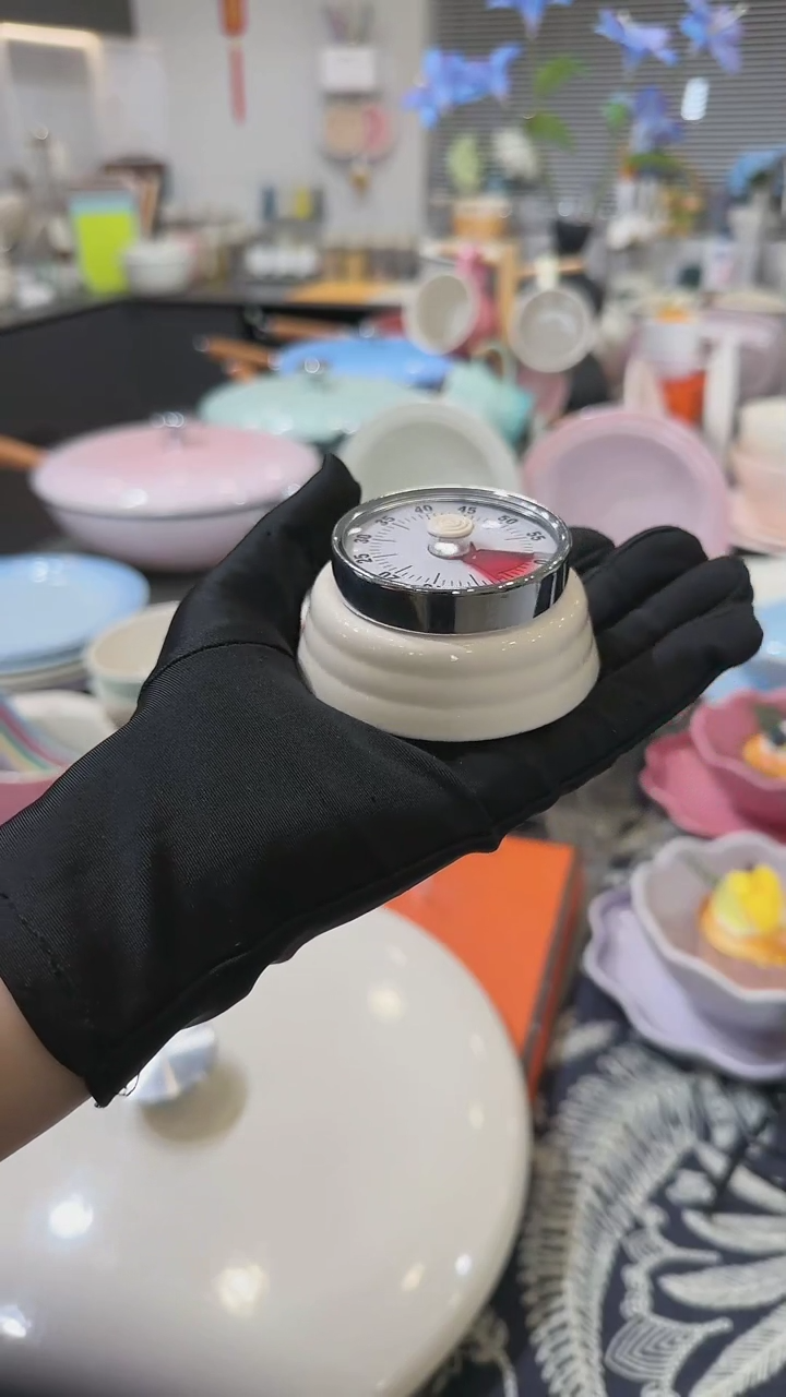 【闪购商品】瓷计时器-奶油白