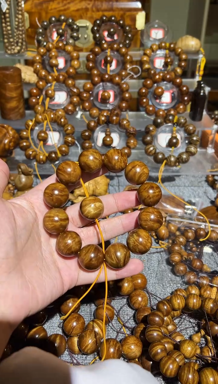 【闪购商品】楠木（金丝楠）手串/手链小叶桢楠水波纹2.0手串