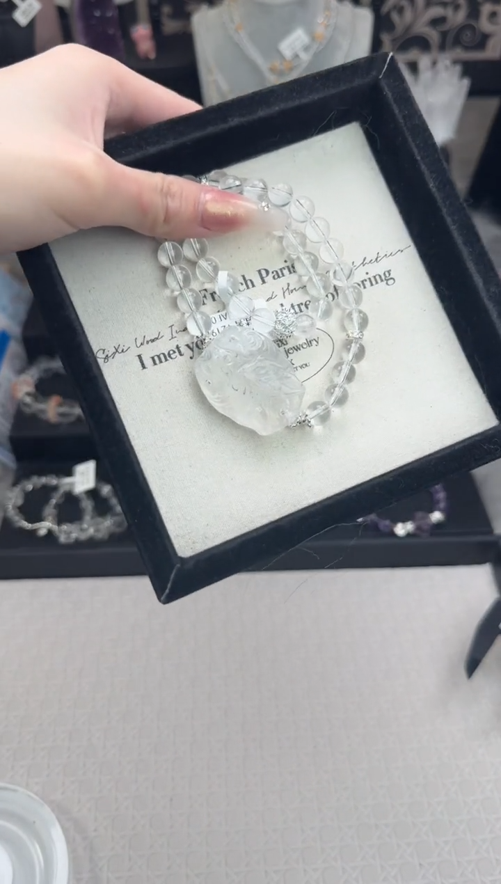 【闪购商品】水晶手链未镶嵌天然水晶 多样性发货
