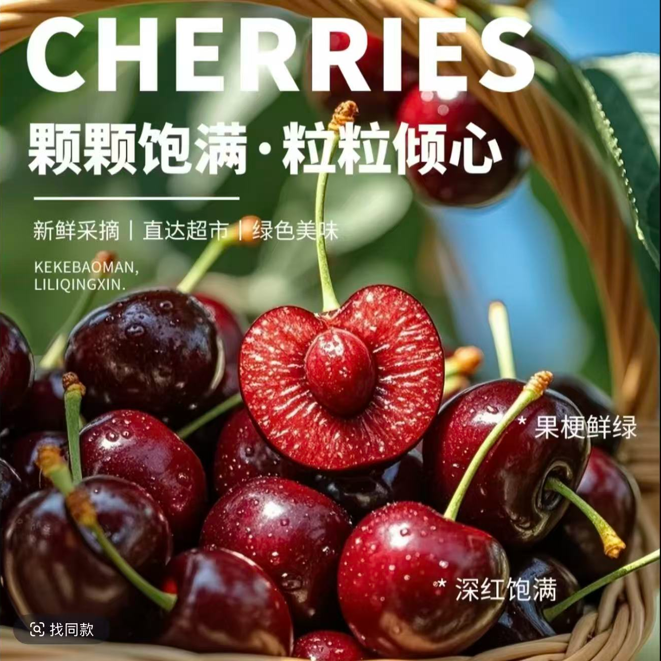 【智利海运 】 【3JD黑车厘子】  车厘子5斤装桑提娜智利提娜智利桑提娜智利