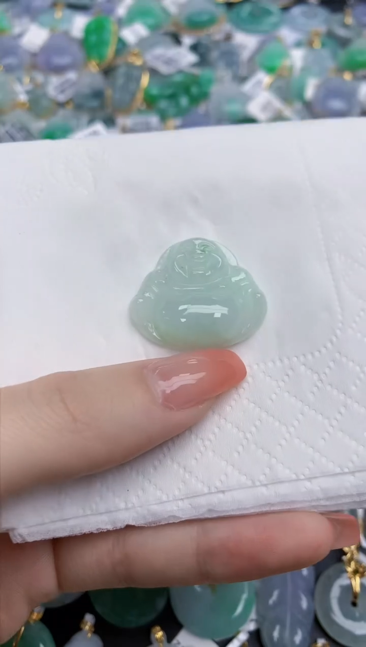 【闪购商品】翡翠颈饰未镶嵌天然缅甸翡翠A货