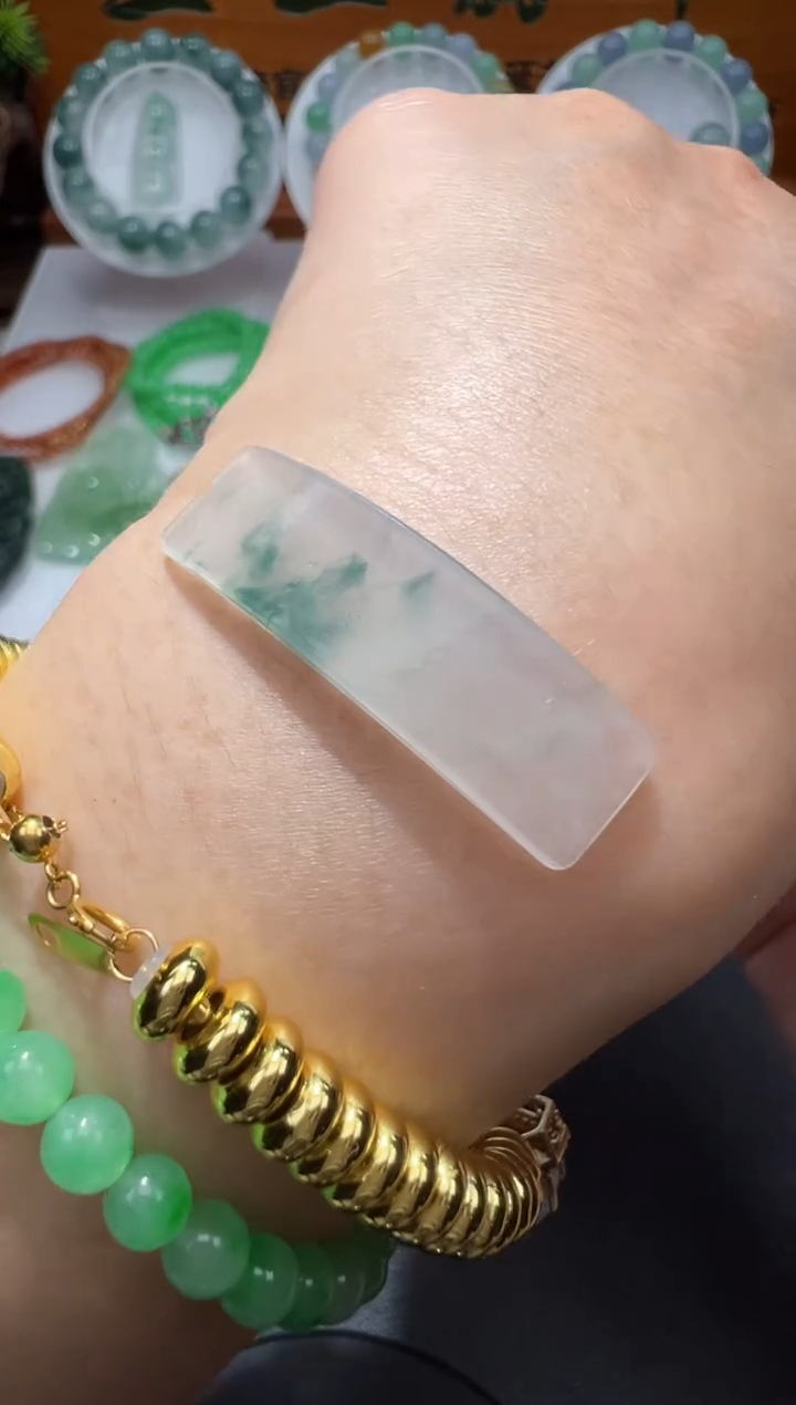 【闪购商品】定制翡翠未镶嵌手牌