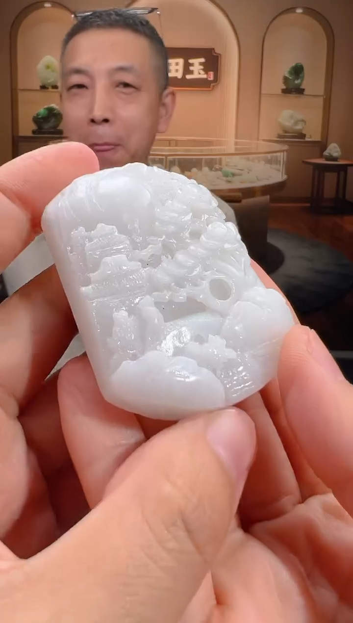 定制和田玉XM吊坠LZY-37