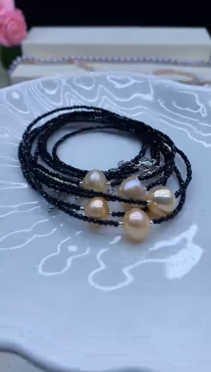 【闪购商品】淡水珍珠颈饰未镶嵌淡水珍珠项链