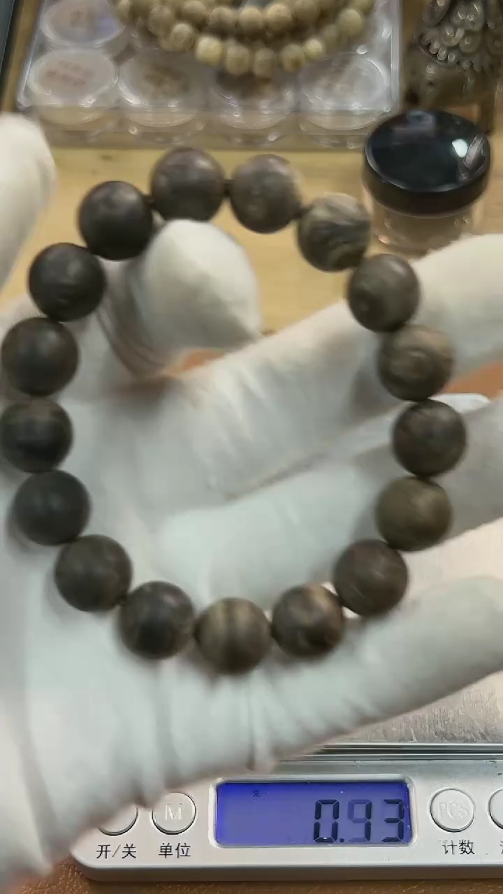 【闪购商品】沉香手串芽庄黑棋1.3单圈