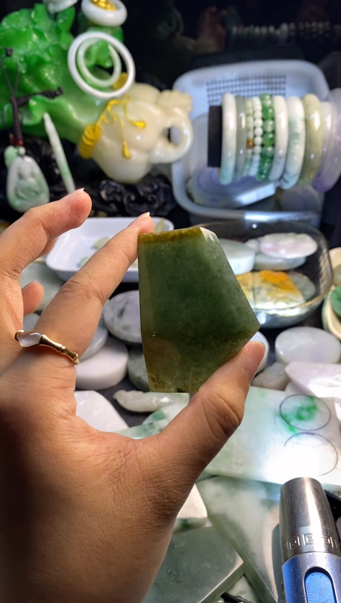散珠翡翠翡翠A货14