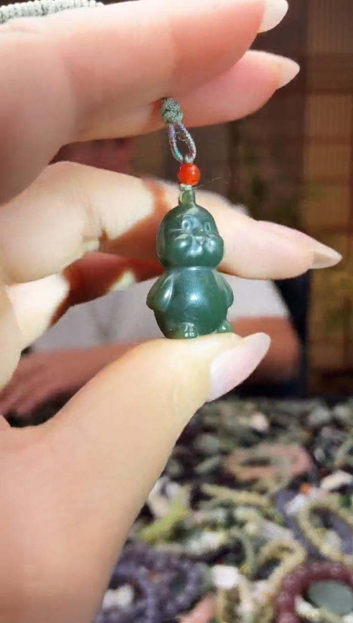 颈饰未镶嵌和田玉多样性发货，拍一发一