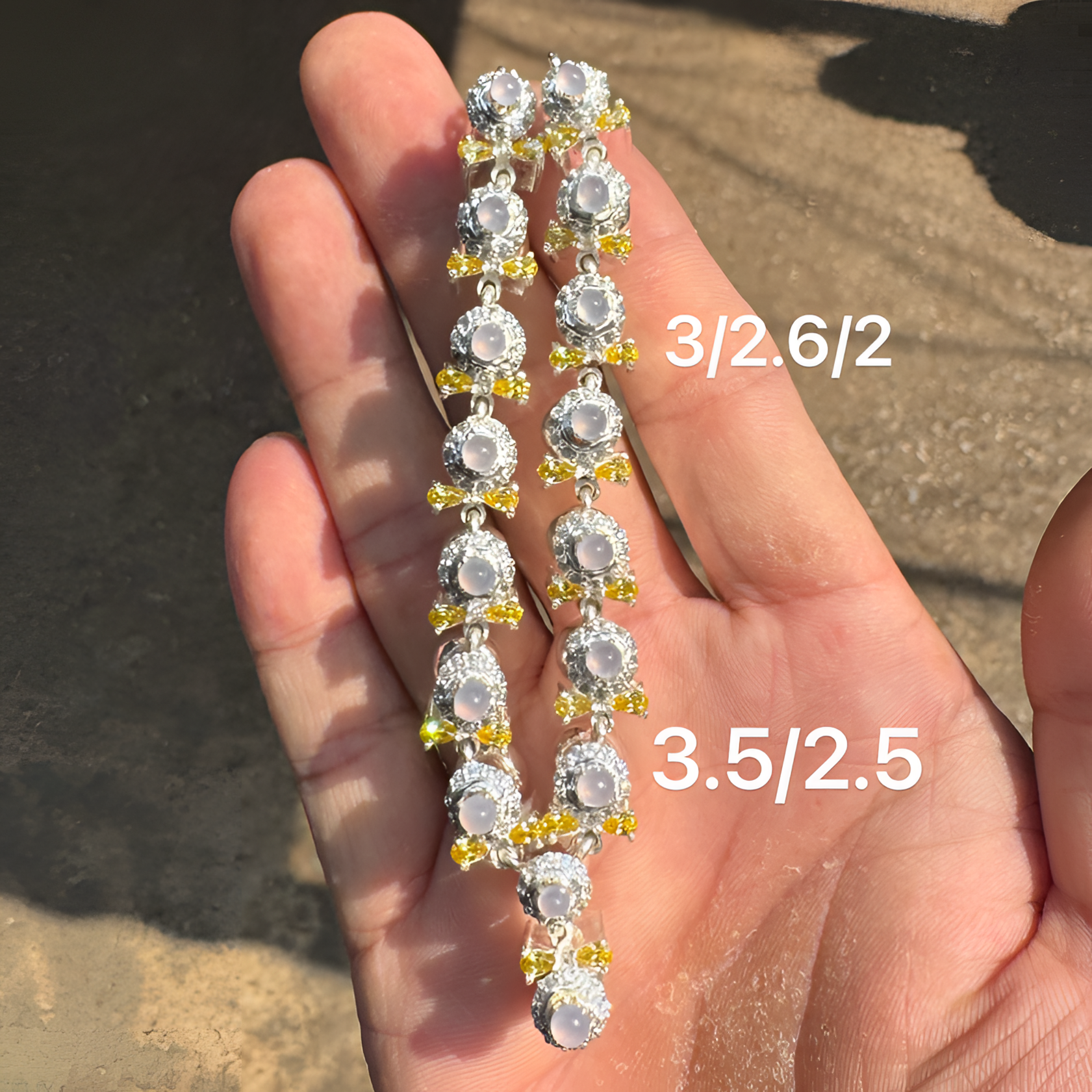 0214(小哪吒在源头)冰种翡翠冰紫戒面共16颗肉细杠味荧光足M50