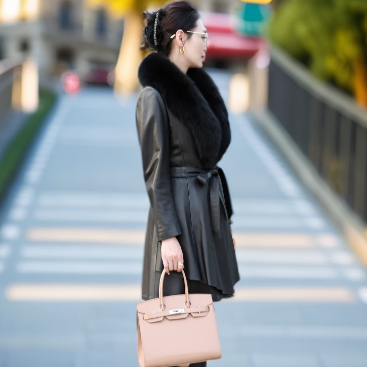 【01-99号貂绒大衣反季炸仓】  2025秋冬时尚女外套百搭