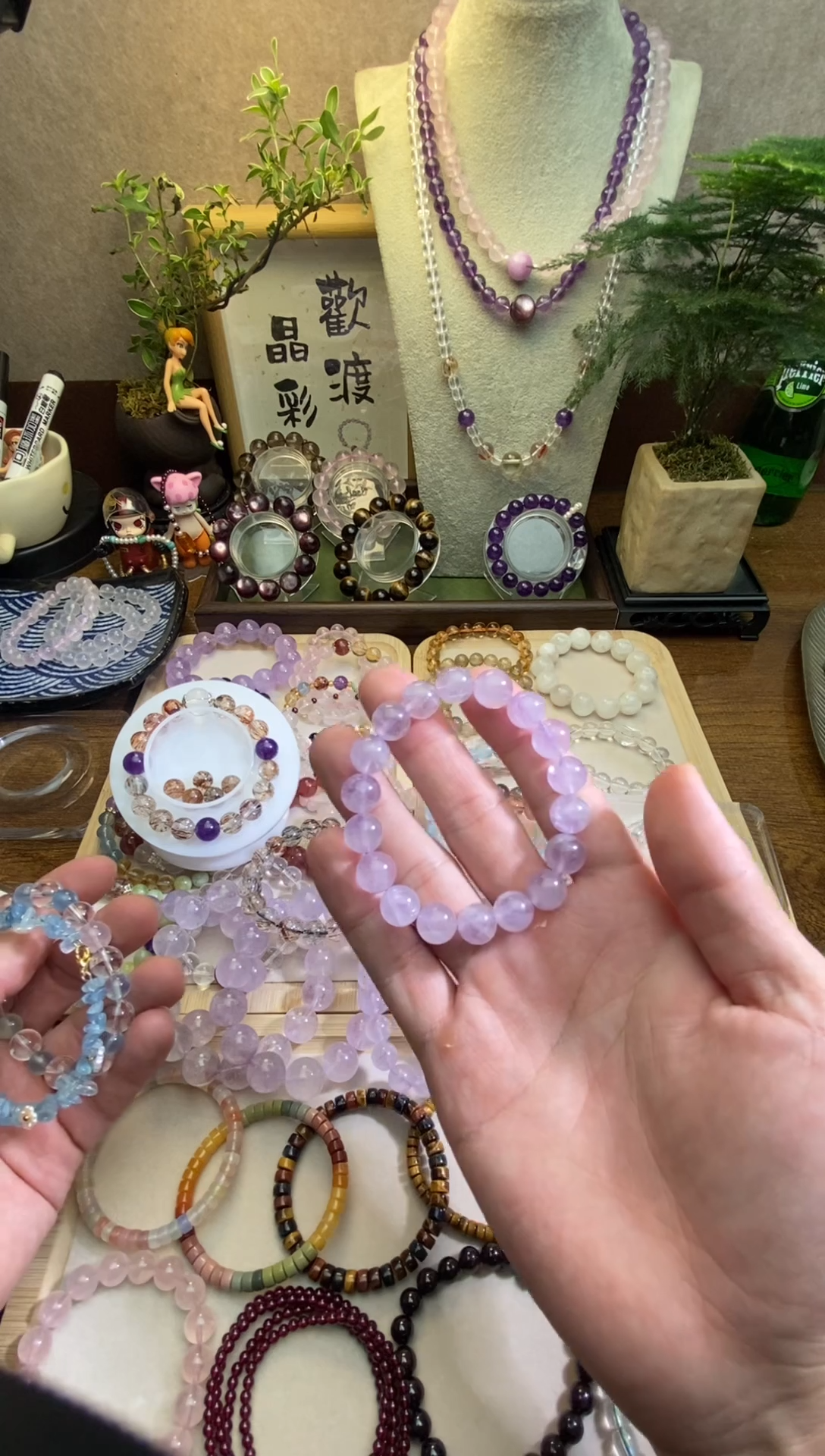 未镶嵌手串水晶欢渡出品玻利维亚紫水晶单圈13MM