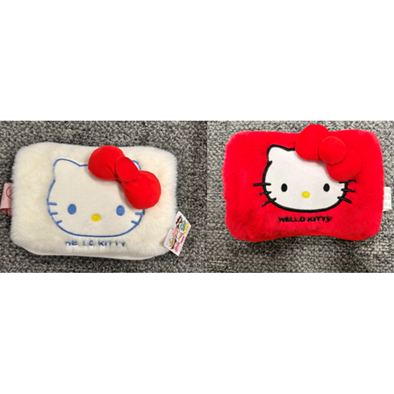 【国标】Hello Kitty红白系列迷你电暖水袋 型号:S9585-2(混)