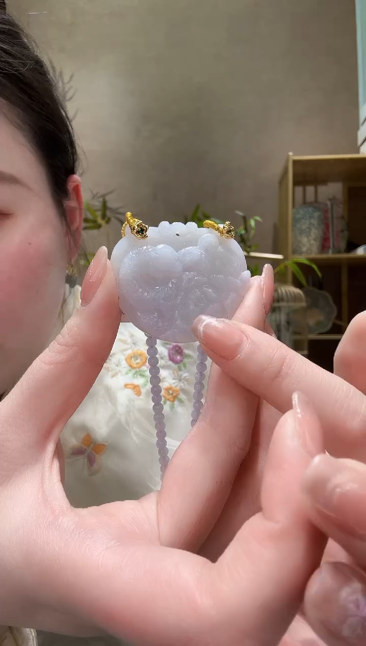 【闪购商品】翡翠颈饰未镶嵌吊坠