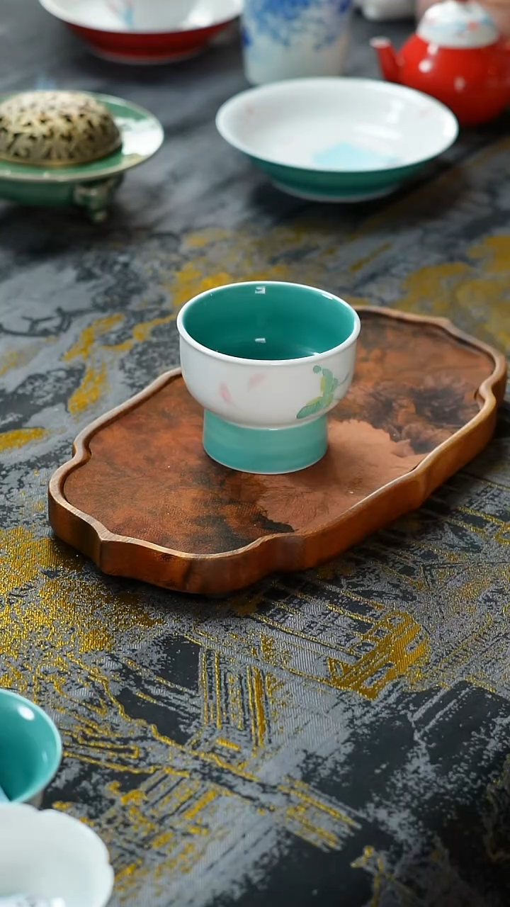 瓷片留器茶斋芬达高端瓷器@@JNT0079