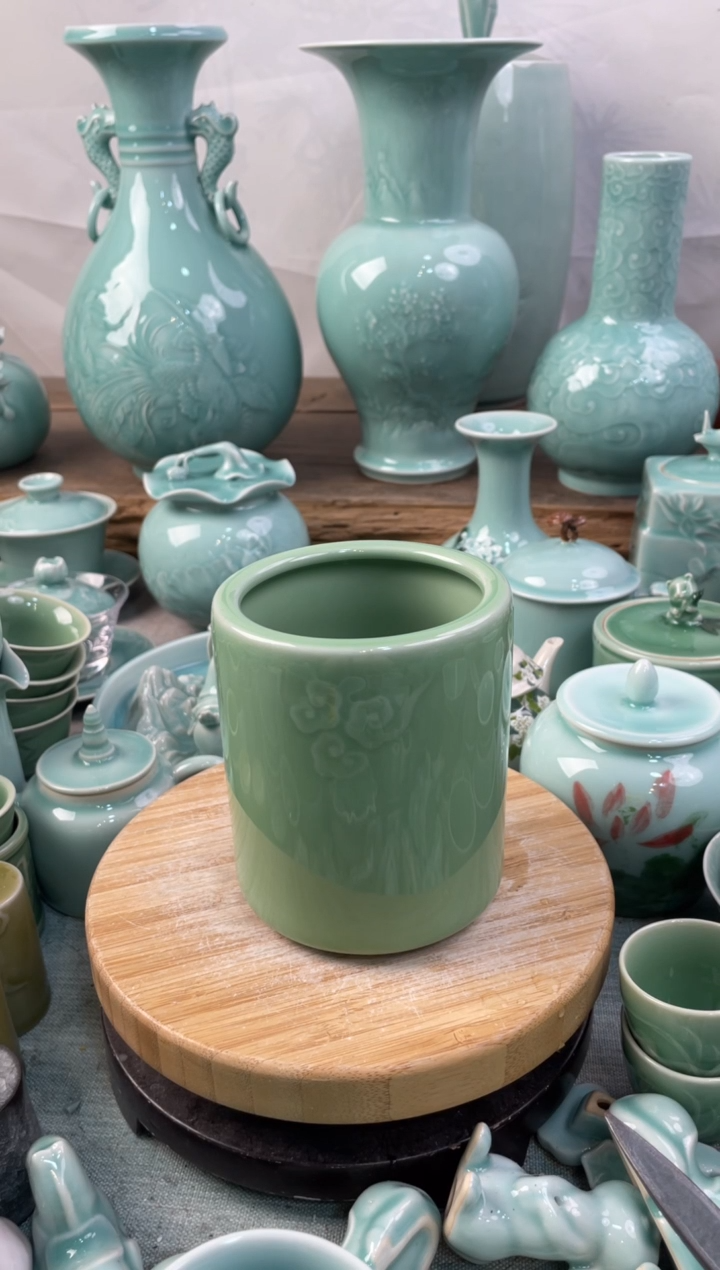 【闪购商品】特价福利 微瑕 慧仙青瓷