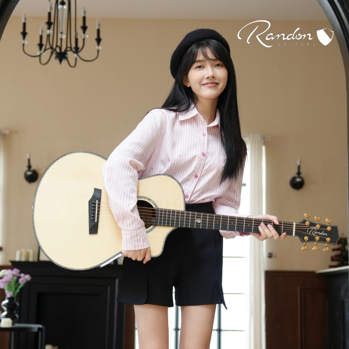 蓝盾吉他R系列全单吉他R100/R200进阶全单木吉他