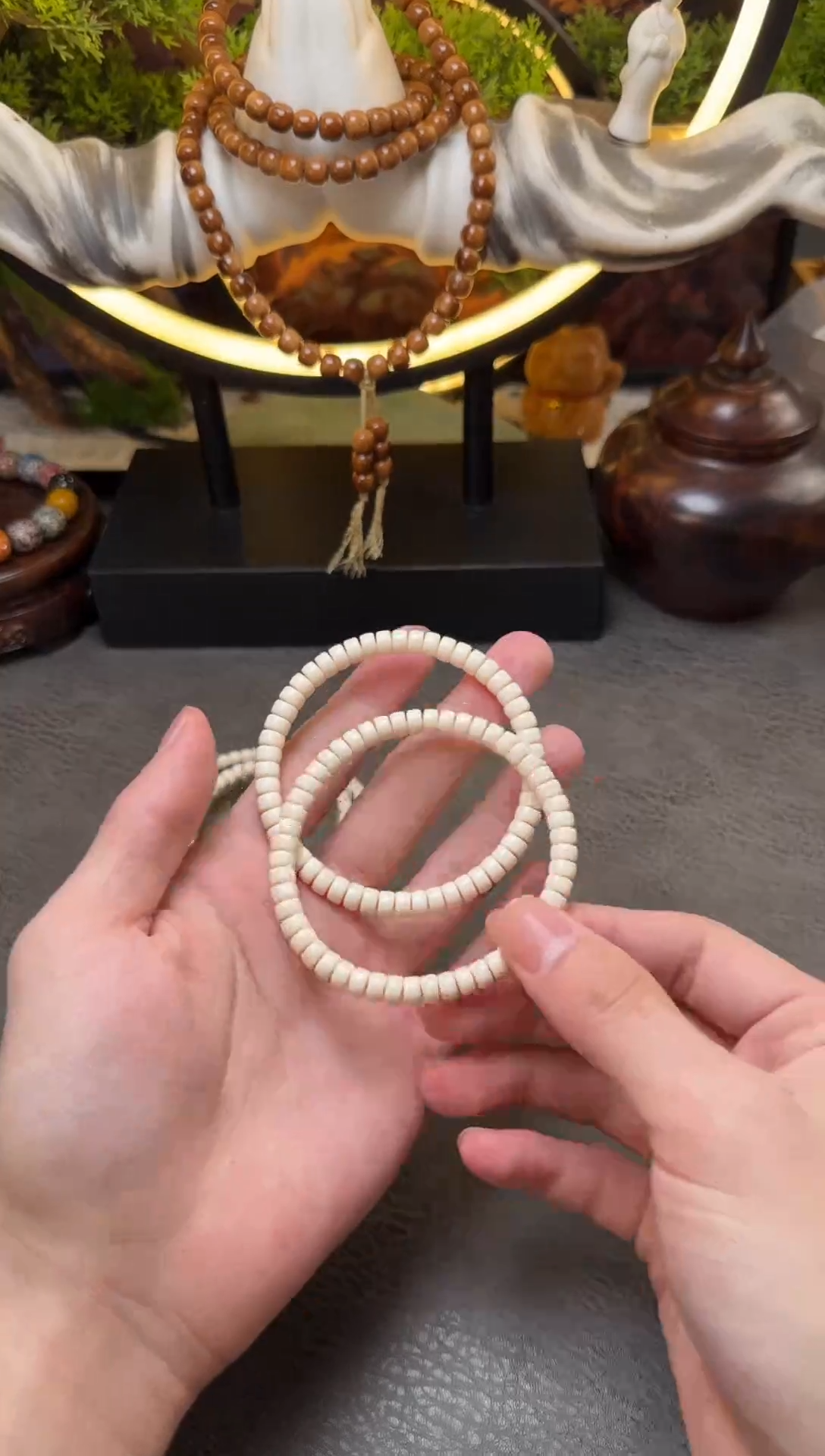 手串/手链/手镯猛犸象牙猛犸牙精工药片单圈