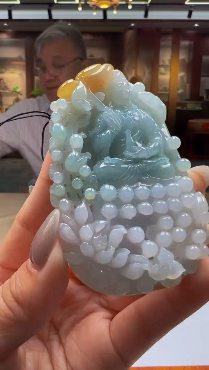 【闪购商品】定制翡翠未镶嵌Q2025-2-26-64