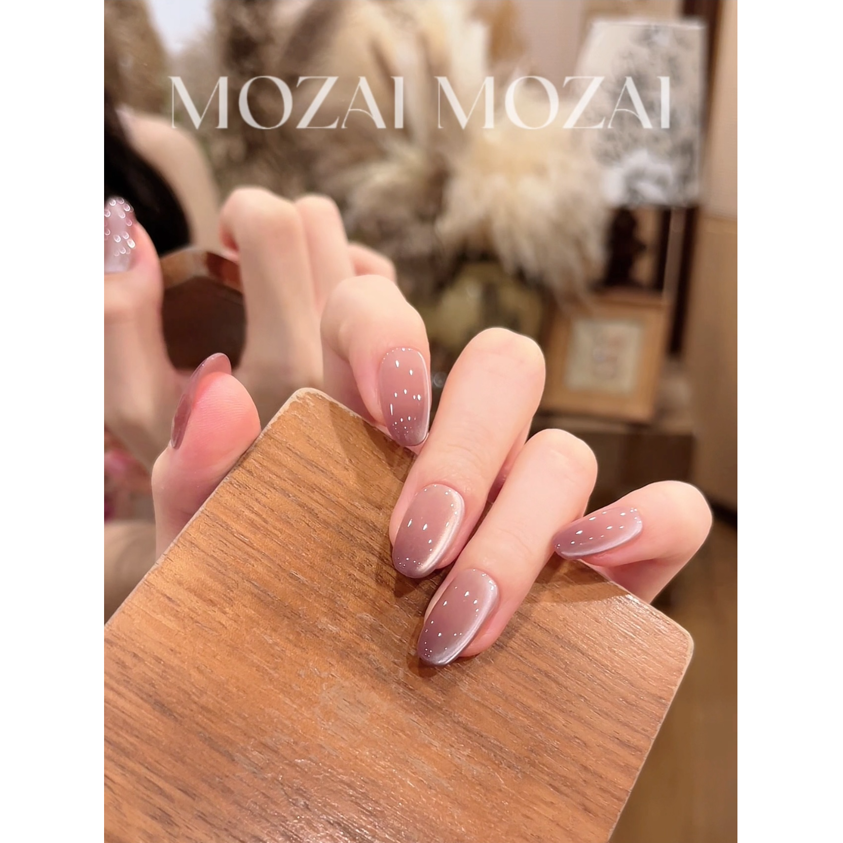 茉哉【海芋恋】纯手工定制美甲拆卸穿戴甲A4624