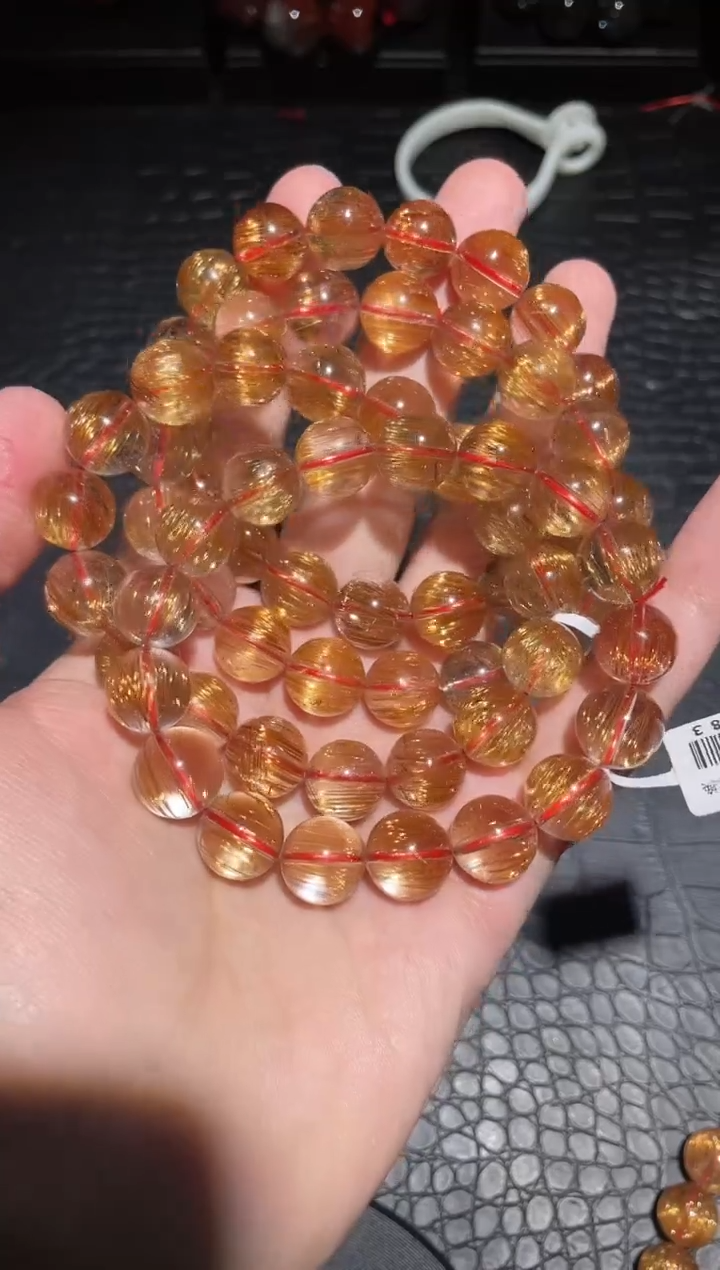 【闪购商品】水晶手链未镶嵌发晶单圈A12（多样性发其一）